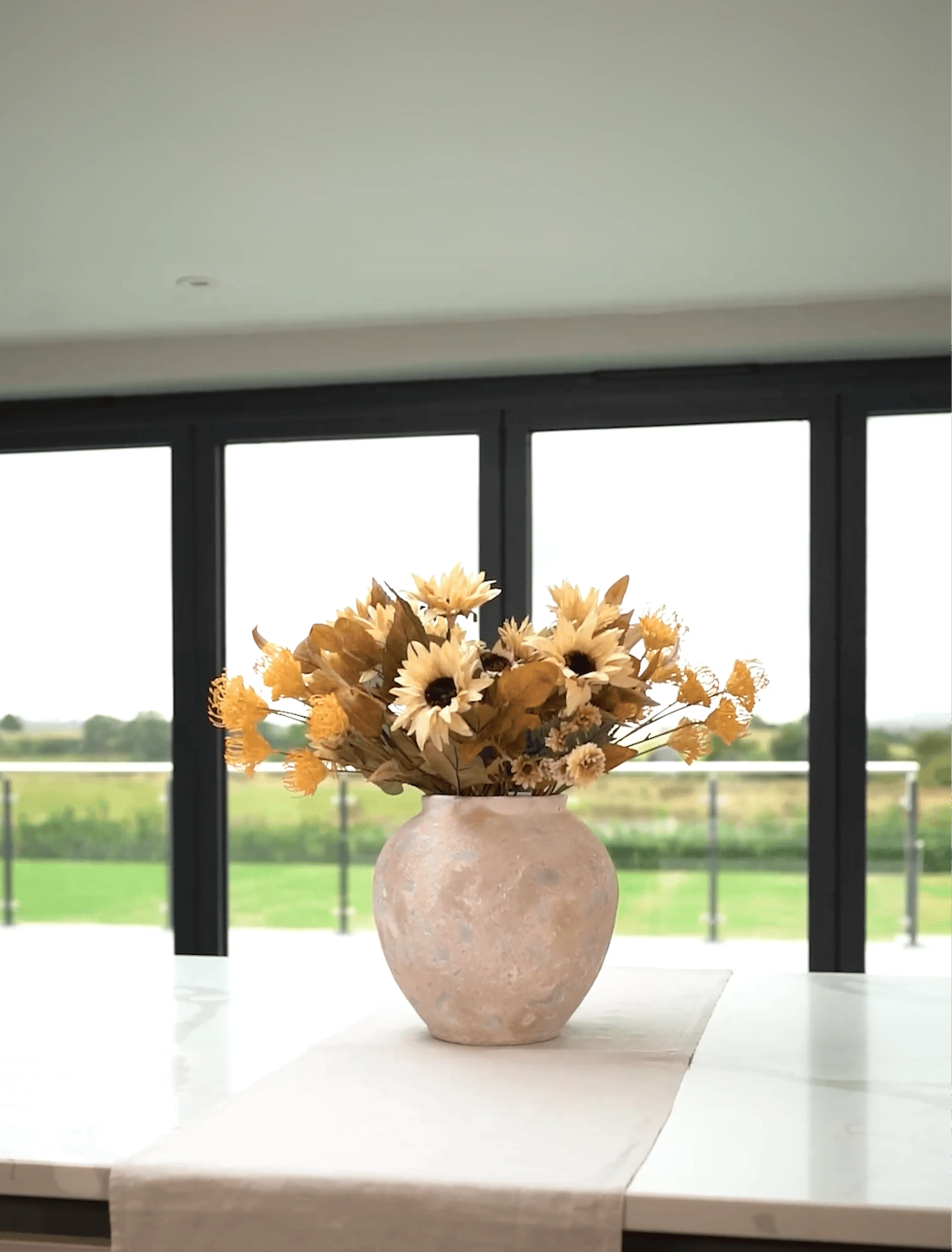 Faux Autumn Arrangement - Neutral - Image 3
