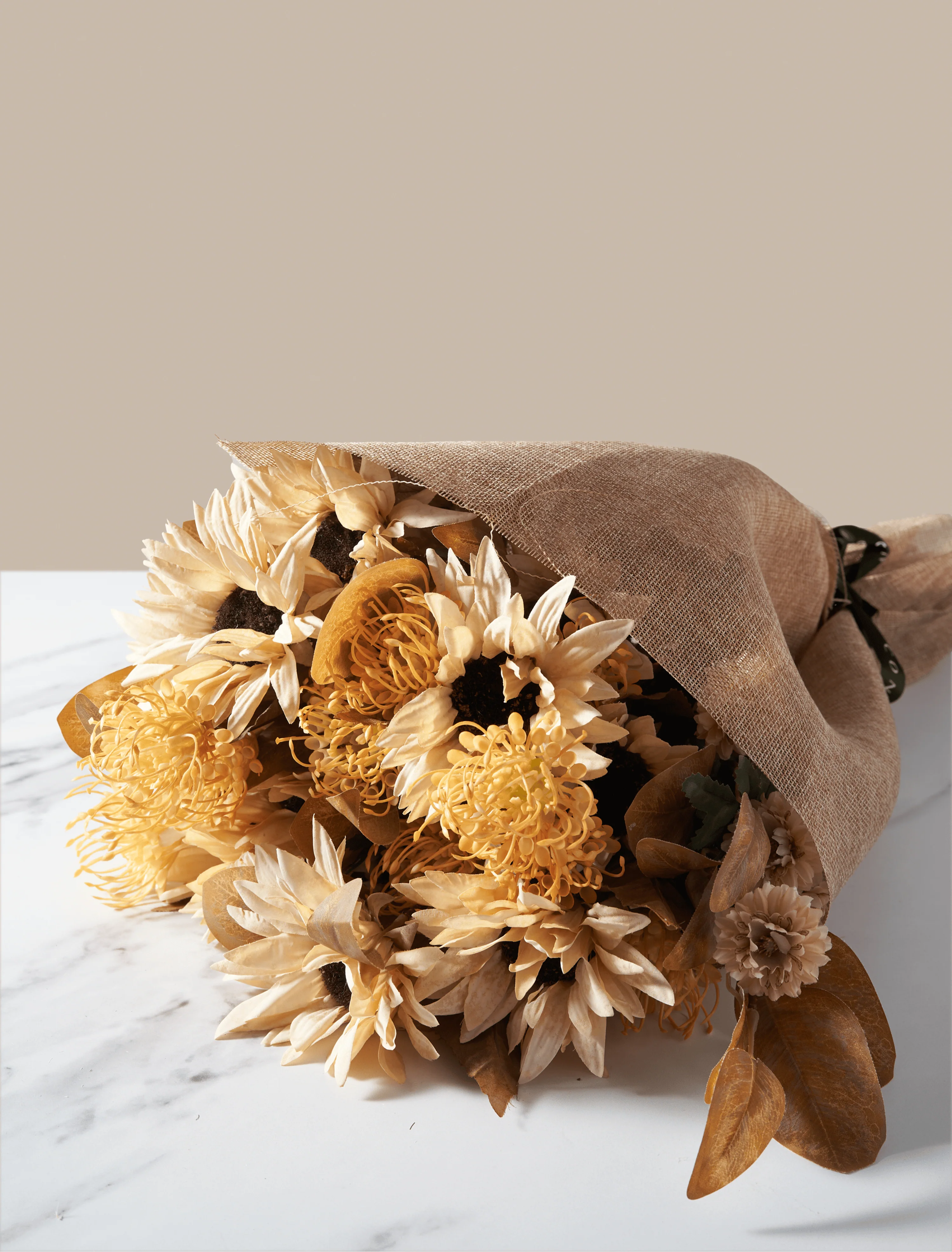 Faux Autumn Arrangement - Neutral - Image 4