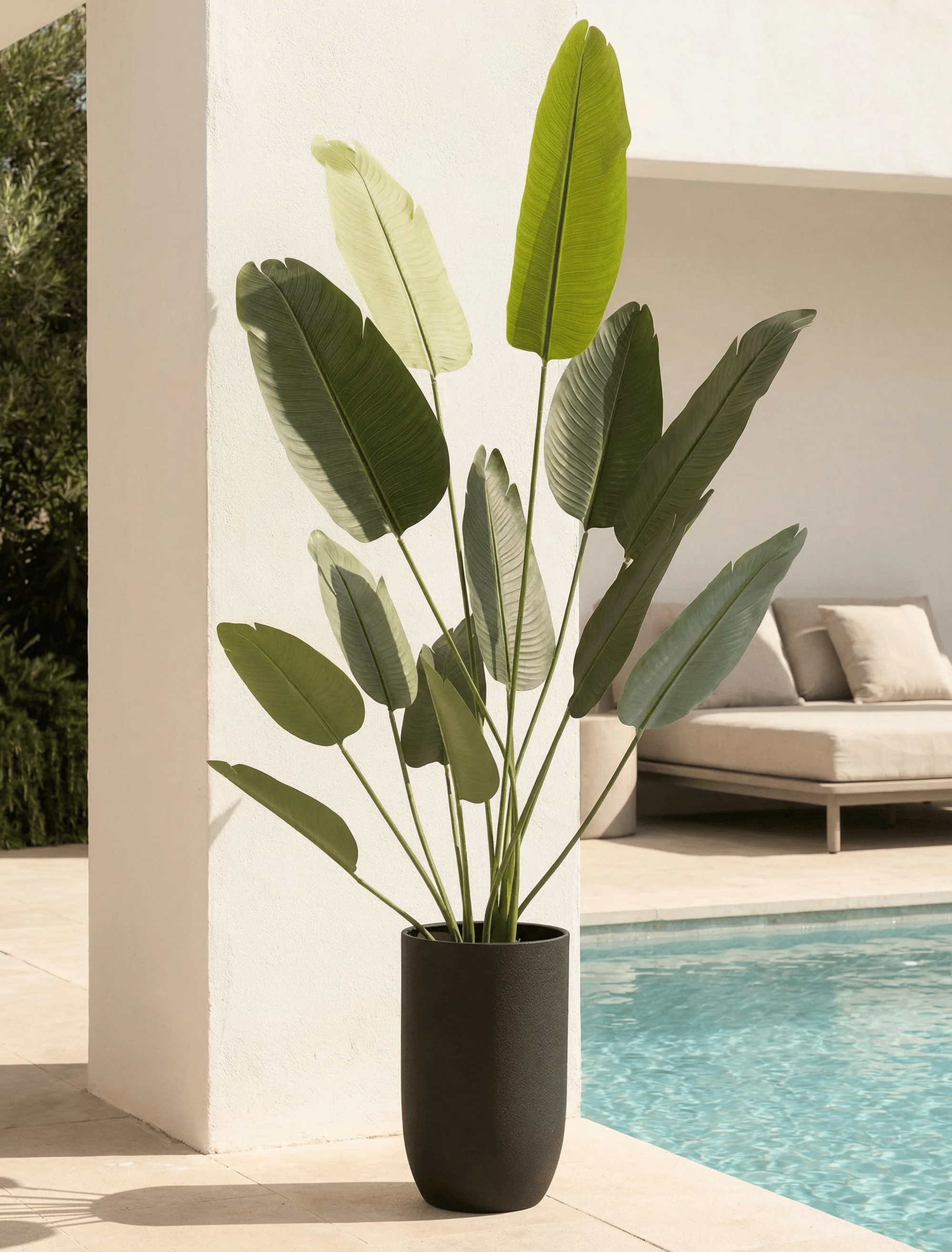 Faux Outdoor Birds Of Paradise Tree (Indoor or Outdoor) 180cm / 5ft 11in - Image 4