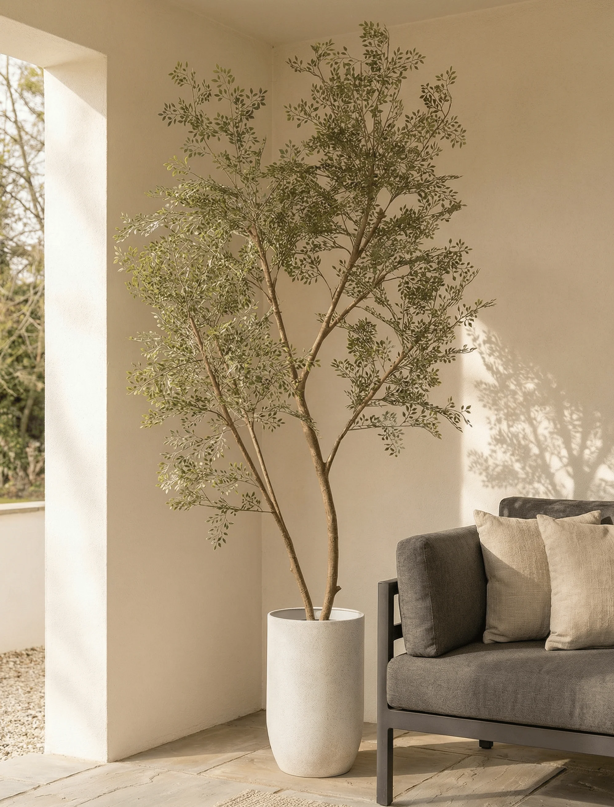 Faux Ruscus Tree (Indoor or Outdoor) 185cm / 6ft 1in - Image 5