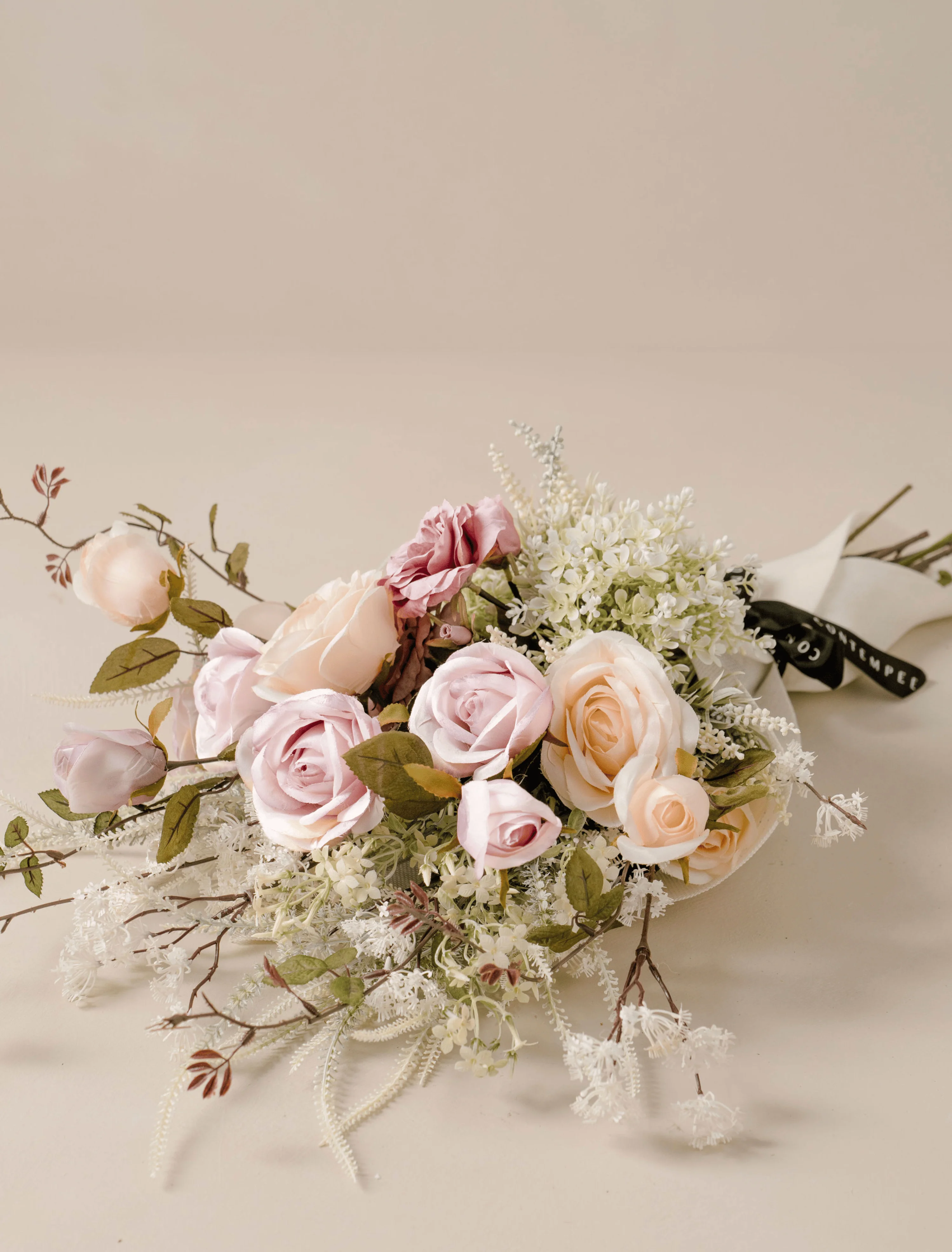 Faux Arrangement - Blush Rose - Image 8