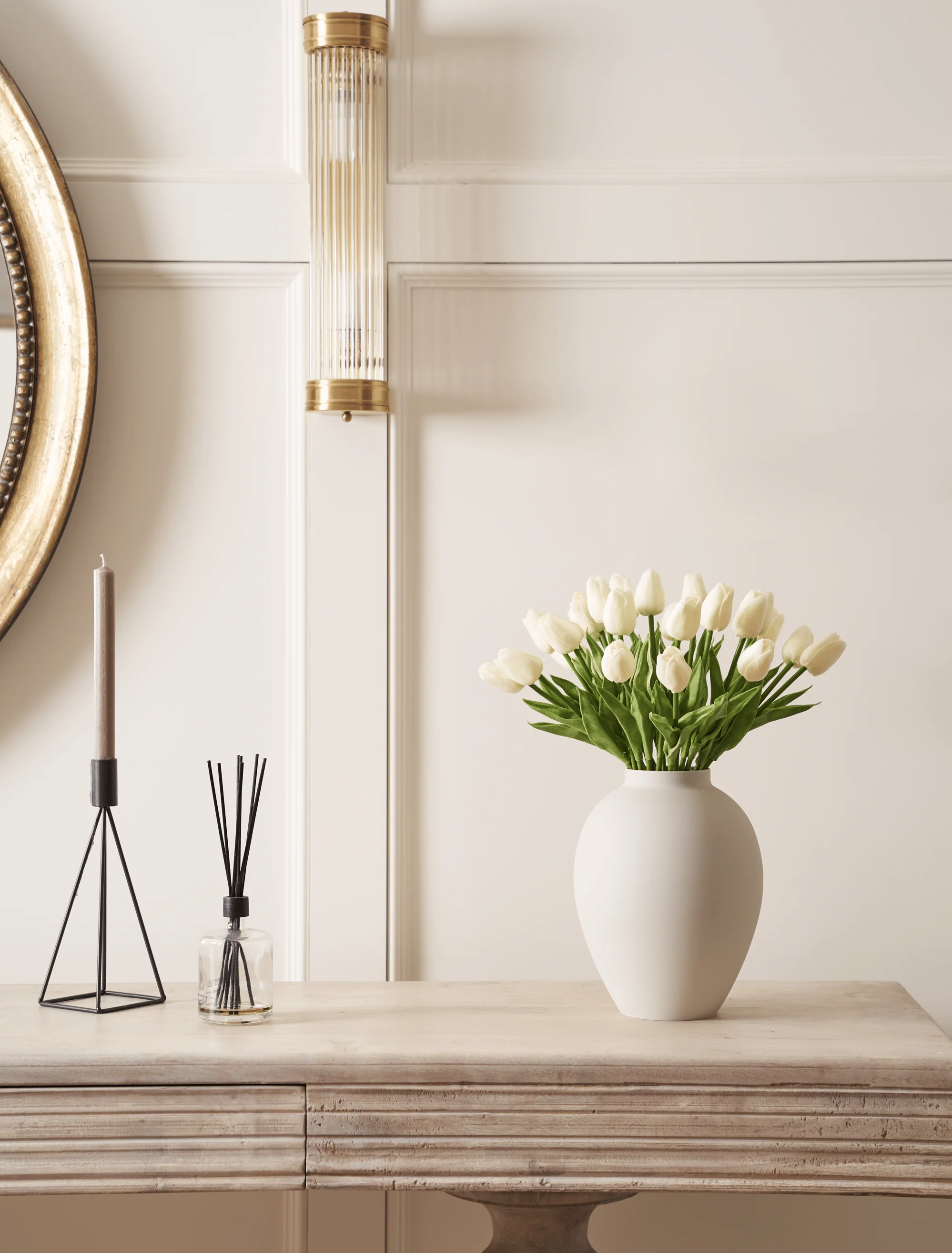 Faux Tulip - Ivory (25 Stems) - Image 6