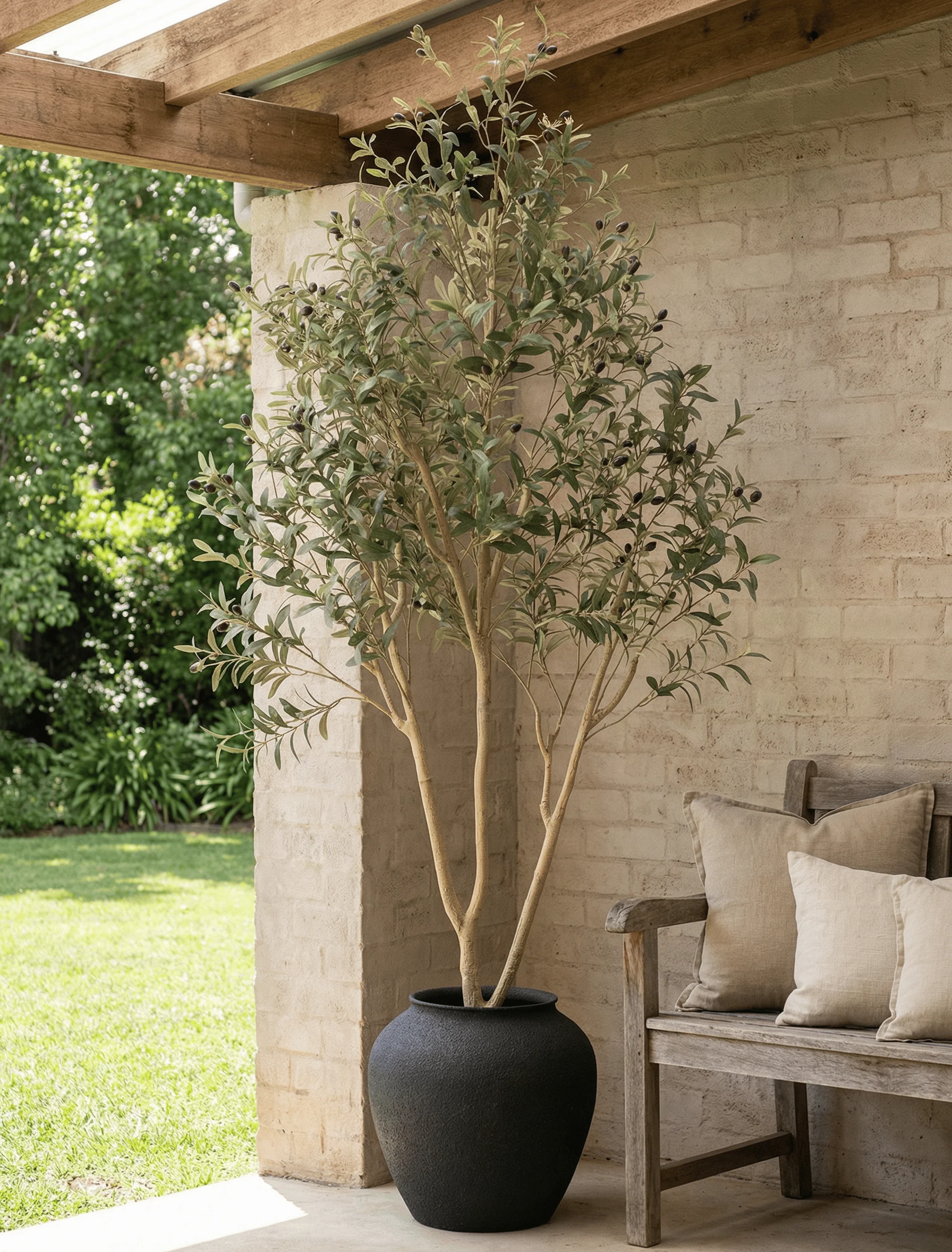 Large Iron Etta Pot - Black - Image 3